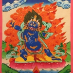 Vajrapani Painting from Nepal Vajrapani Painting from Nepal
