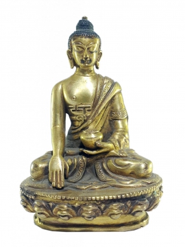 Newari Style  Statue of Shakyamuni Buddha