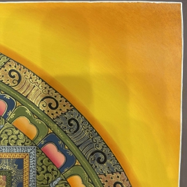 Manjushri Tibetan Mandala Art