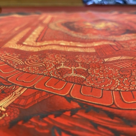 Manjushri Buddhist Mandala Art