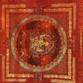 Manjushri Buddhist Mandala Art