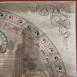 Green Tara Traditional Mandala