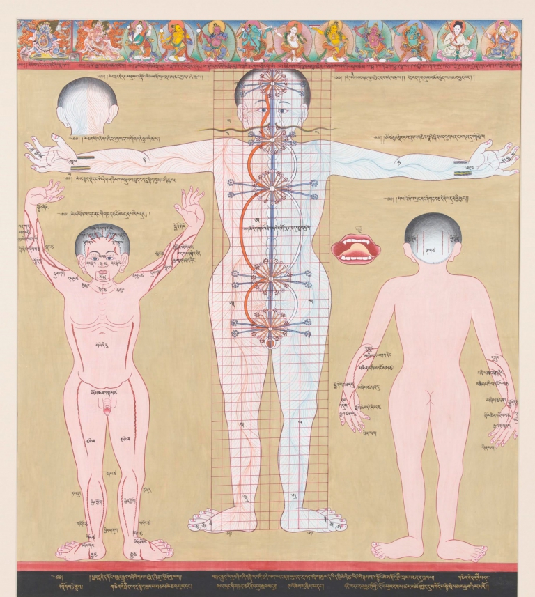 Tibetan Healing Thangka