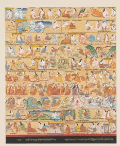 Thangka on the Primary and Secondary Causes of Illness