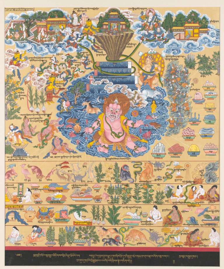 Artistic Representation of Toxic and Medicinal Elements