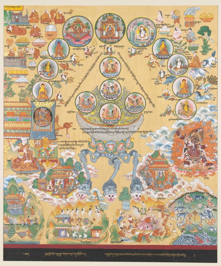 The Supreme Essence of Renewal Healing Thangka