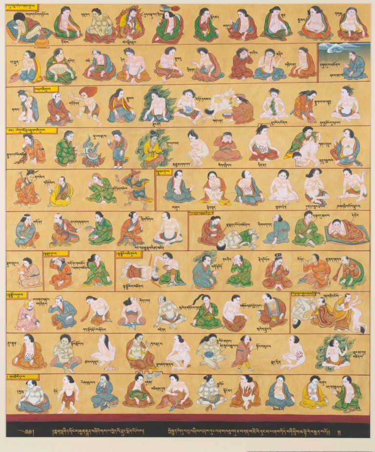 Therapeutic Thangka - Purification Practices