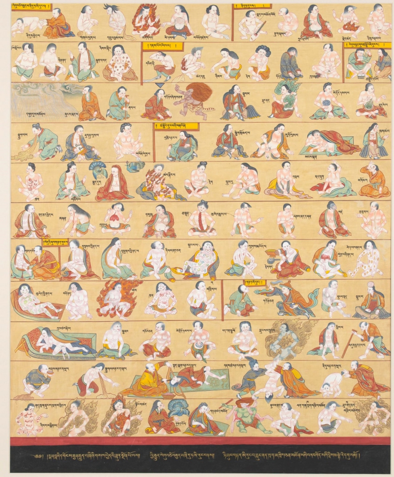 Therapeutic Thangka - Purification Techniques and Bloodletting