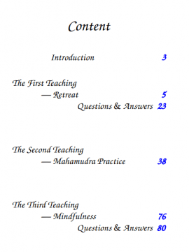 Three Teachings