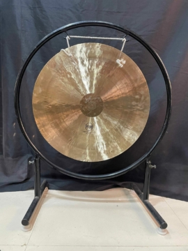Gong tibétain avec support