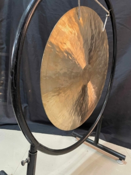 Gong tibétain avec support