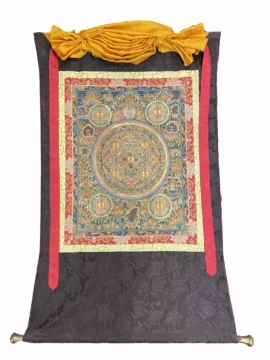 Buda Shakyamuni Pancha Mandala sobre Lienzo