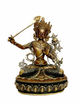 Peaceful Manjushri Statue