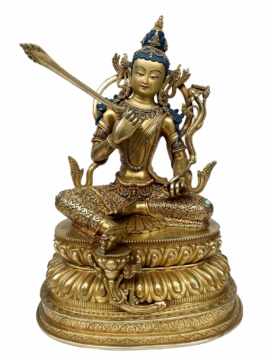 Tibetan Manjushri Statue - Infinite Wisdom