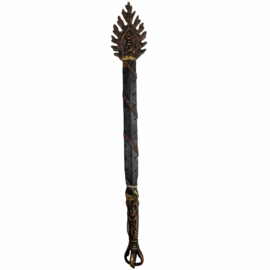 Espada de Fuego Vajra de Cobre Antiguo para la Iluminación