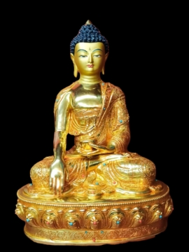 Shakyamuni Buddha Copper Statue