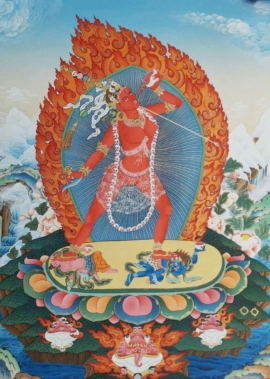 Vajrayogini Traditional Thangka