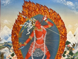 Vajrayogini Traditional Thangka