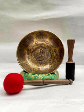 Green Tara Singing Bowl
