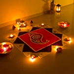 Diwali is a festival of lights and one of the major festivals celebrated by Hindus, Jains, Sikhs, and some Buddhists. The festival usually lasts five days and is celebrated during the Hindu lunisolar month Kartika. One of the most popular festivals of Hinduism, Diwali symbolizes the spiritual "victory of light over darkness, good over evil, and knowledge over ignorance". The festival is widely associated with Lakshmi, goddess of prosperity and Ganesha, god of wisdom and the remover of obstacles, with many other regional traditions connecting the holiday to Sita and Rama, Vishnu, Krishna, Durga, Shiva, Kali, Hanuman, Kubera, Yama, Yami, Dhanvantari, or Vishvakarman. Furthermore, it is a celebration of the day Rama returned to his kingdom in Ayodhya with his wife Sita and his brother Lakshmana after defeating the demon Ravana in Lanka and serving 14 years of exile.
