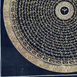Buddha eye mandala art