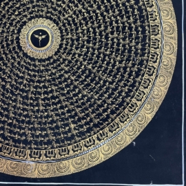 Buddha eye mandala art