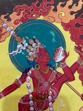 Vajrayogini tibetan painting art
