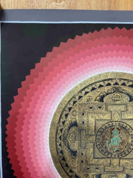 42 cm mandala de Tara verte