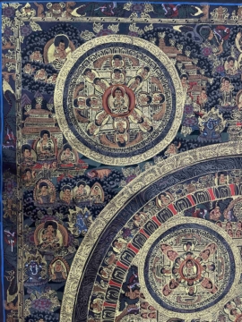 Shakyamuni Buddha Cotton Mandala 75 cm
