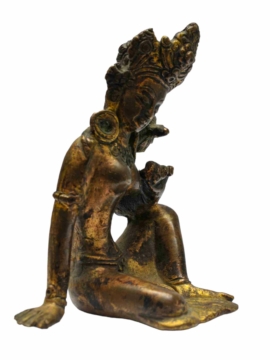8 Cm parvati statue