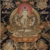 Chenrezig Tibetan Thangka on Cotton Canvas