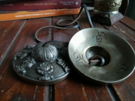 Tingsha en bronze de 7 cm du Népal