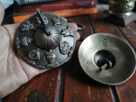 Tingsha en bronze de 7 cm du Népal