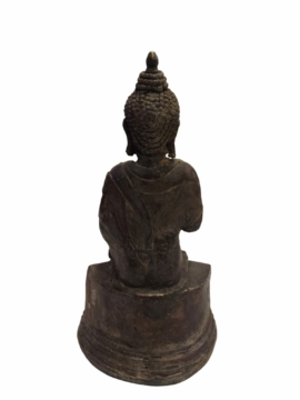 Statue en bronze de Bouddha Maitreya, 21 cm