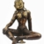 Copper Parvati Statue with Chocolate Oxidized Finish
