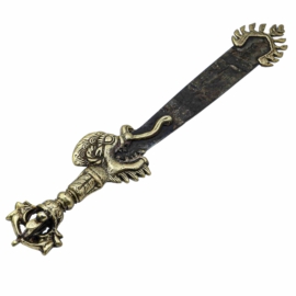 La espada de Manjushri: herramienta ritual budista de bronce