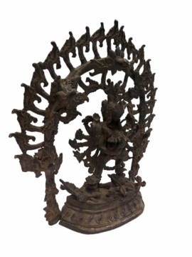 Chakrasamvara brass Statue