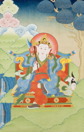 Emanation of Vajrapani - Samudravijaya Thangka