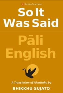 Discourses of the Itivuttaka