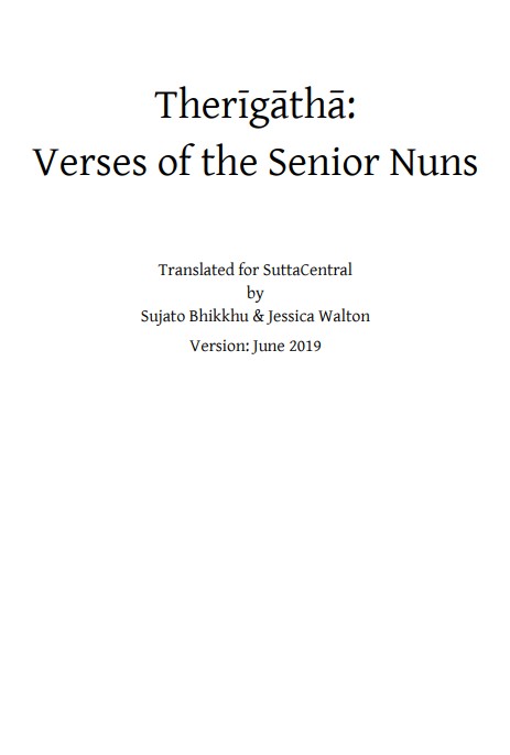Verses of the Elder Nuns