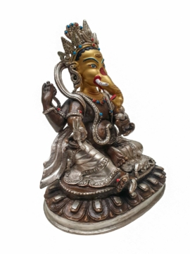 Handmade Ganesh copper statue