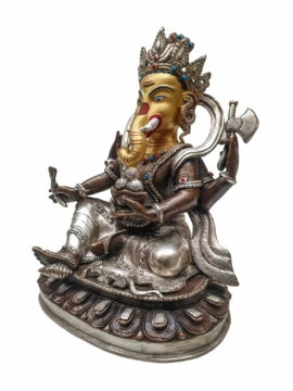 Handmade Ganesh copper statue