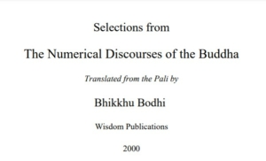 The Numerical Discourses of the Buddha