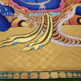 Vajrapani Ritual Thangka Painting