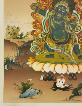 Vajrapani Tibetan Painting