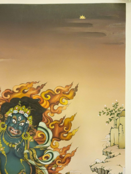 Vajrapani Tibetan Painting