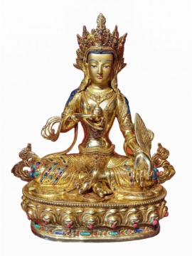 Statue de Ksitigarbha tibétain