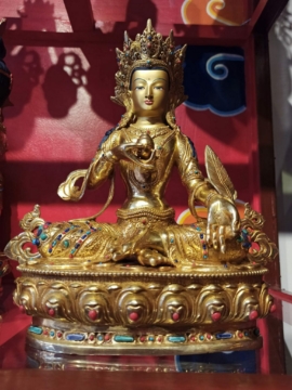 Statue de Ksitigarbha tibétain