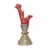 Tibetan Seal Stamp with Red Coral Setting
