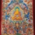 Shakyamuni Buddha Thangka on Cotton Canvas